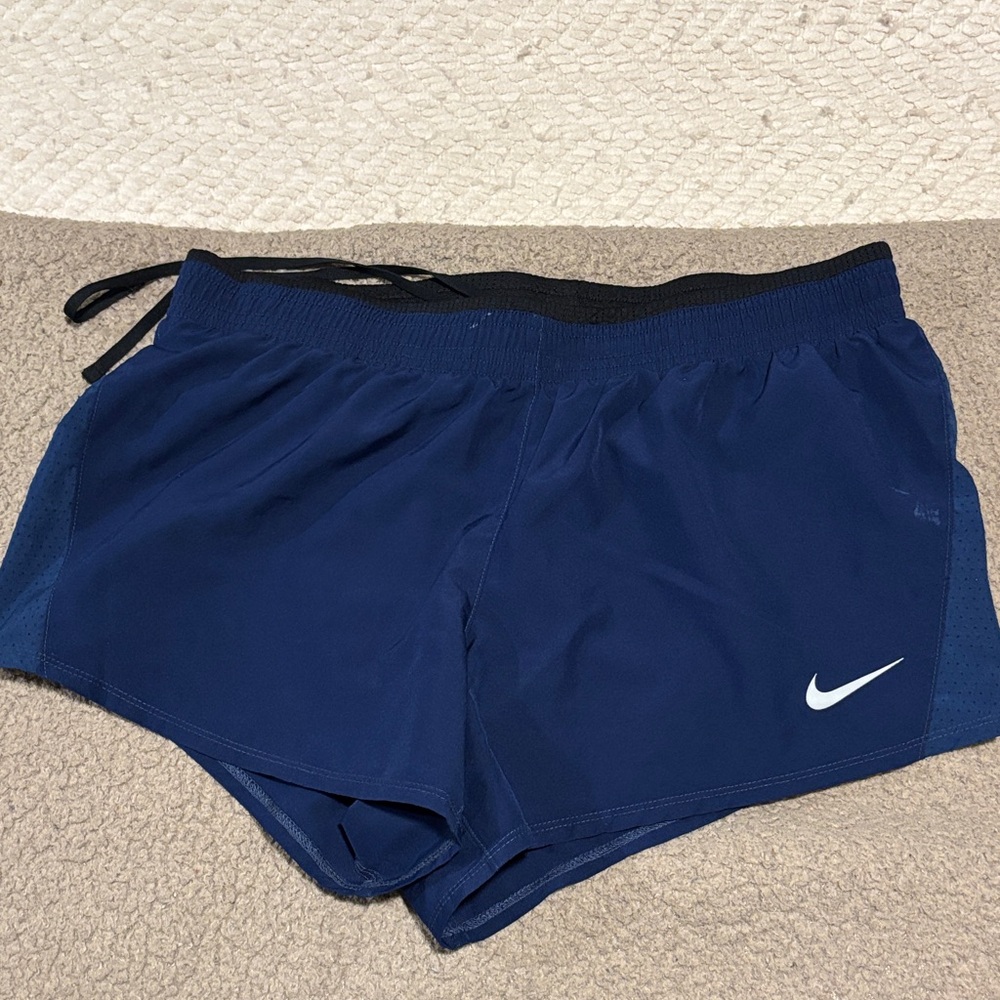 Nike Navy Blue Running Shorts
